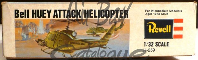 Bell Huey Attack Helicopter/Kits/Revell - Click Image to Close