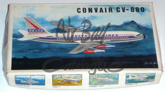 Convair CV 880 Delta/Kits/Dubena - Click Image to Close