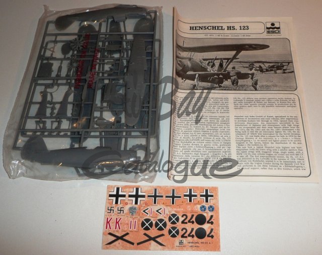 Henschel Hs 123/Kits/Esci - Click Image to Close