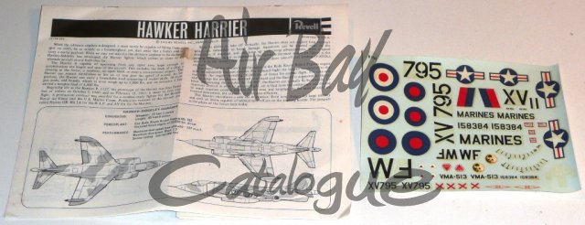 Hawker Harrier V/Stol/Kits/Revell - Click Image to Close