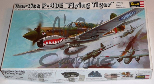P-40E Flying Tiger/Kits/Revell/3 - Click Image to Close
