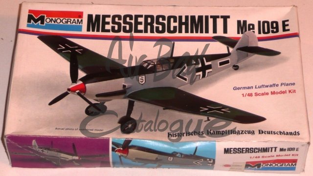 Messerschmitt Me 109E/Kits/Monogram - Click Image to Close
