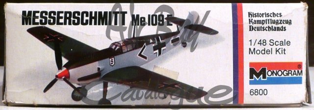 Messerschmitt Me 109E/Kits/Monogram - Click Image to Close