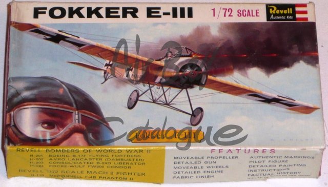 Fokker E-III/Kits/Revell - Click Image to Close