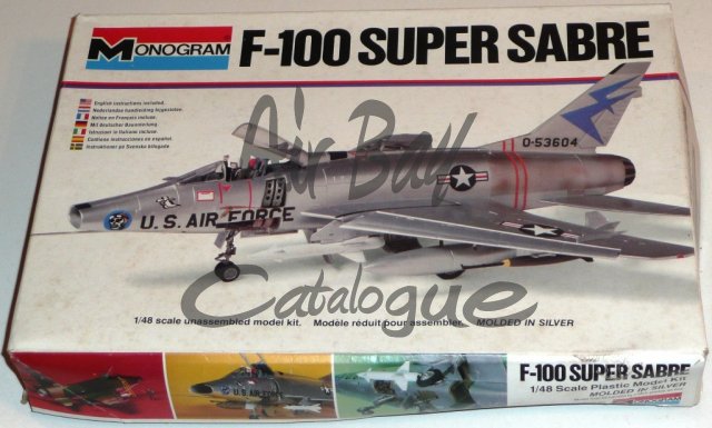F-100 Super Sabre/Kits/Monogram - Click Image to Close