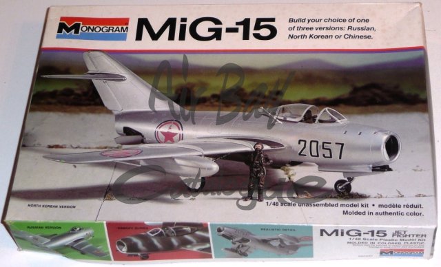 Mig 15/Kits/Monogram - Click Image to Close