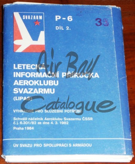 Letecka informacni prirucka aeroklubu Svazarmu II/Books/CZ - Click Image to Close
