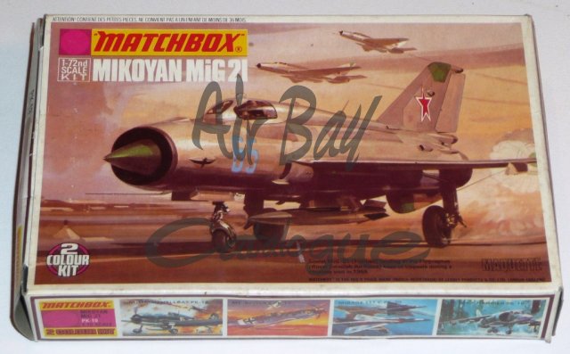 Mikoyan Mig 21/Kits/Matchbox/2 - Click Image to Close