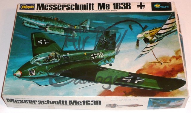 Messerschmitt 163B/Kits/Hs - Click Image to Close