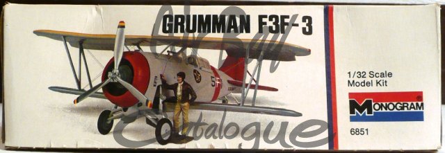 Grumman F3F-3/Kits/Monogram - Click Image to Close