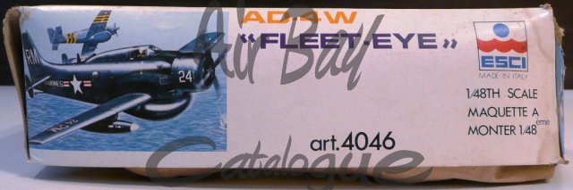 AD-4E Fleet Eye/Kits/Esci - Click Image to Close
