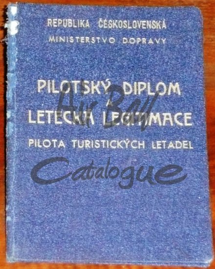 Pilotsky diplom/Books/CZ - Click Image to Close