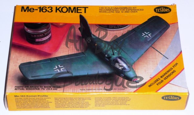 Me-163 Komet/Kits/Testors - Click Image to Close