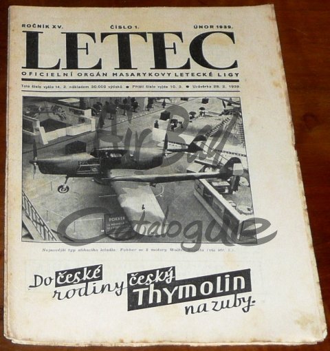 Letec XV/Mag/CZ/1 - Click Image to Close