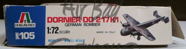 Dornier Do 217 K1/Kits/Italeri - Click Image to Close