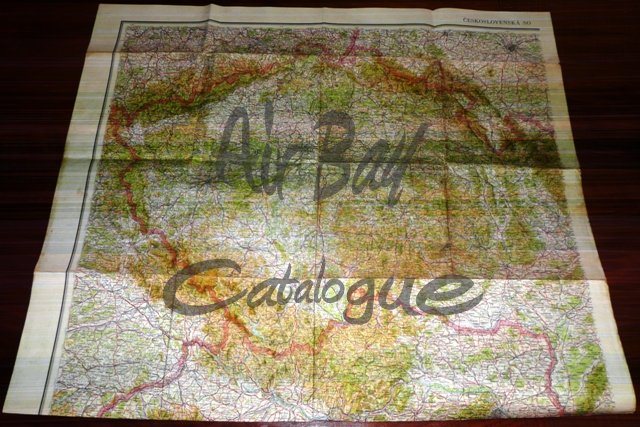 Set of vintage maps/Memo/CZ - Click Image to Close