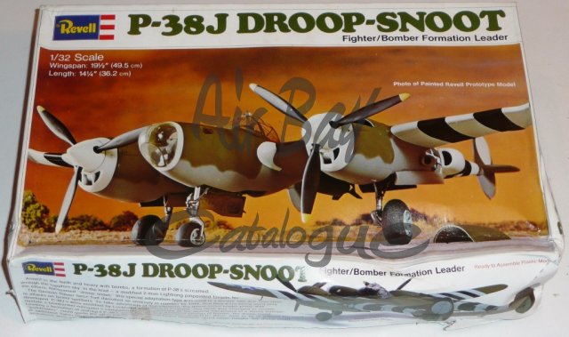 P-38J Droop-Snoot/Kits/Revell - Click Image to Close