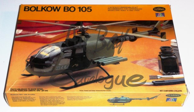 Bolkow BO 105/Kits/Testors - Click Image to Close