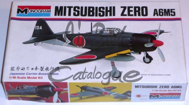 Mitsubishi Zero/Kits/Monogram - Click Image to Close