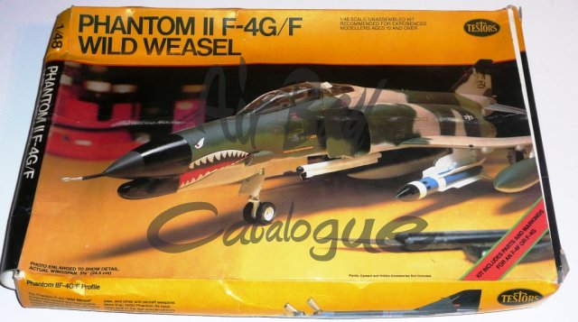 Phantom II F-4G/F Wild Weasel/Kits/Testors - Click Image to Close