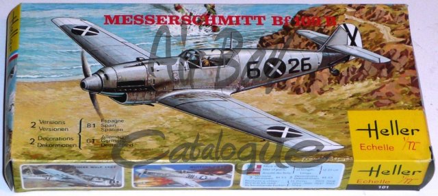 Messerschmitt Bf 109B/Kits/Heller/1 - Click Image to Close