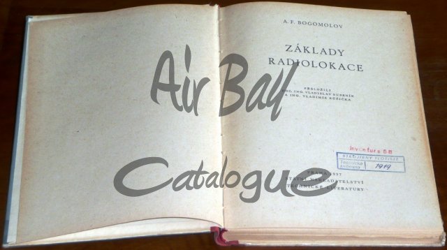 Zaklady radiolokace/Books/CZ - Click Image to Close
