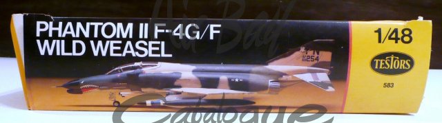 Phantom II F-4G/F Wild Weasel/Kits/Testors - Click Image to Close