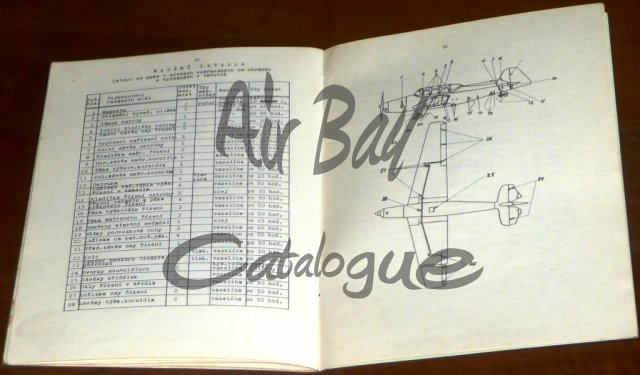 Prozatimni predpis pro osetrovani letounu Z-226B/Books/CZ - Click Image to Close
