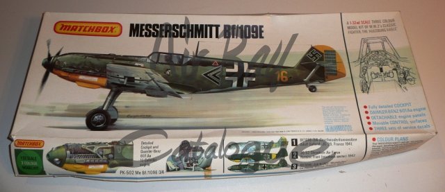 Messerschmitt Bf 109E/Kits/Matchbox - Click Image to Close
