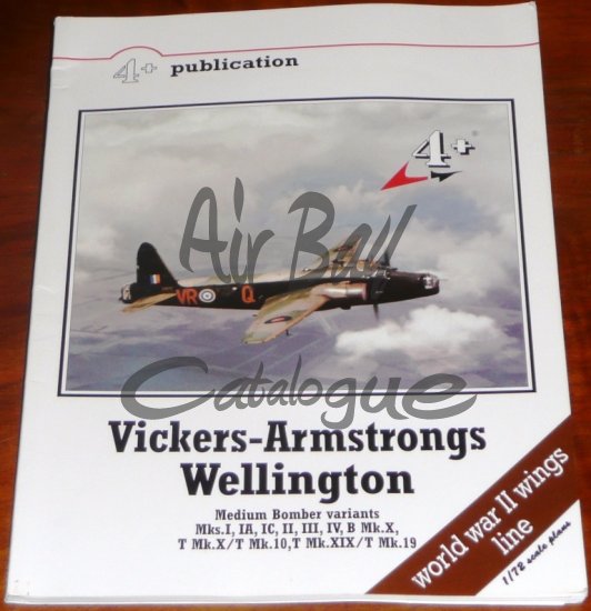 4+ Publication Vickers Armstrongs Wellington/Books/EN - Click Image to Close