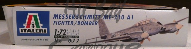 Messerschmitt Me 210/Kits/Italeri - Click Image to Close