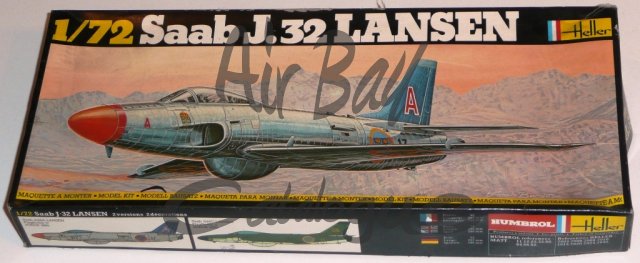 Saab J 32/Kits/Heller - Click Image to Close