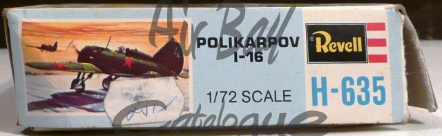 Polikarpov I-16/Kits/Revell/1 - Click Image to Close