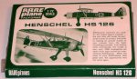 Henschel HS 126/Kits/Rare