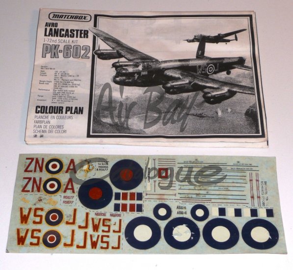 Lancaster B.I/III/Kits/Matchbox - Click Image to Close