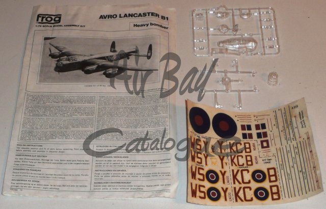 Avro Lancaster/Kits/Frog - Click Image to Close