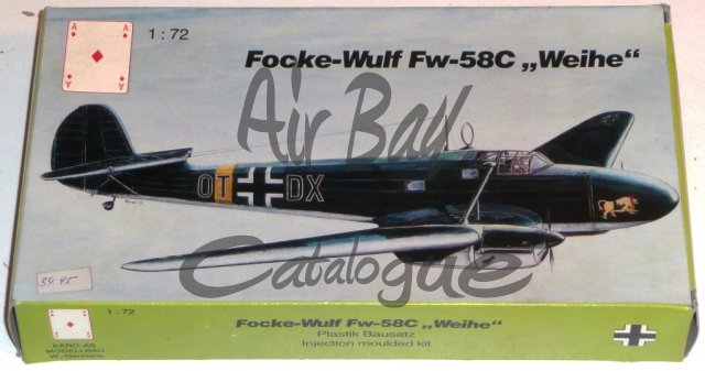 Focke Wulf 58C/Kits/Karo - Click Image to Close