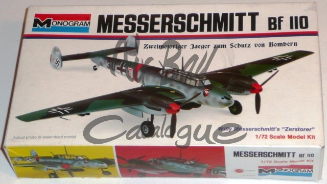 Messerschmitt Bf 110/Kits/Monogram - Click Image to Close