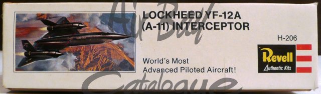 Lockheed YF-12A/Kits/Revell - Click Image to Close