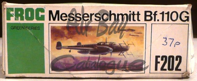 Messerschmitt Bf 110G/Kits/Frog - Click Image to Close