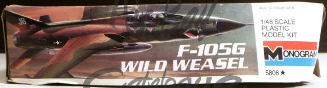 F-105G Wild Weasel/Kits/Monogram/2 - Click Image to Close