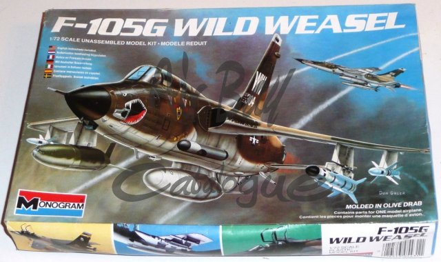 F-105G Wild Weasel/Kits/Monogram/1 - Click Image to Close