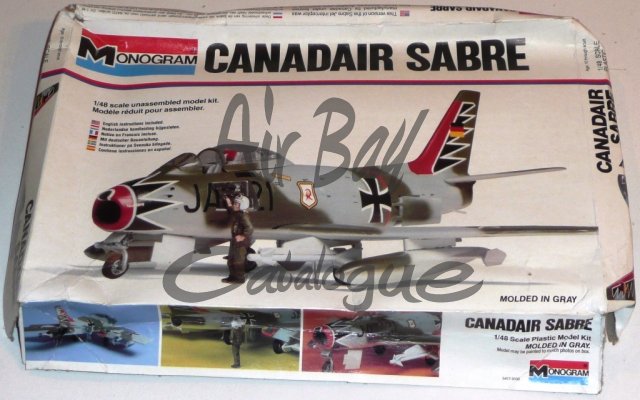 Canadair Sabre/Kits/Monogram - Click Image to Close