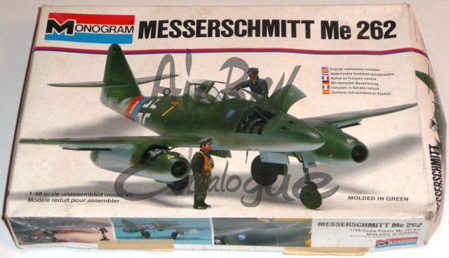 Messerschmitt 262/Kits/Monogram - Click Image to Close