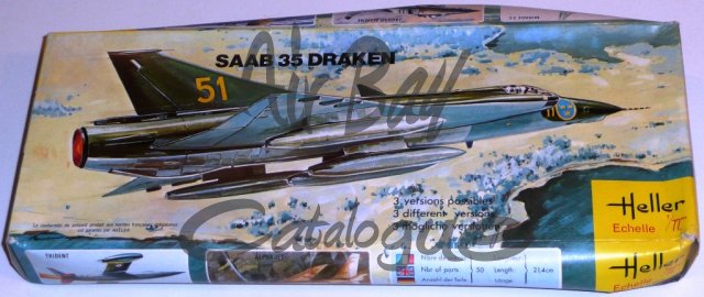 Saab 35 Draken/Kits/Heller - Click Image to Close