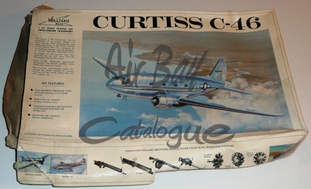 Curtiss C 46/Kits/Williams Bros - Click Image to Close