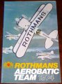 Rothmans Aerobatic Team/Memo/EN