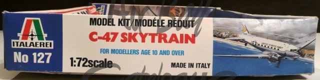 C 47 Skytrain/Kits/Italeri - Click Image to Close