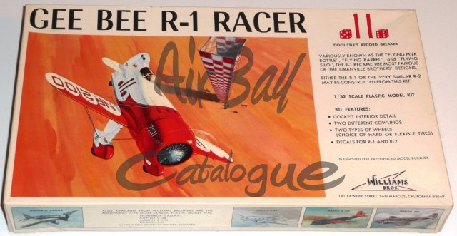 Gee Bee R-1/Kits/Williams Bros - Click Image to Close