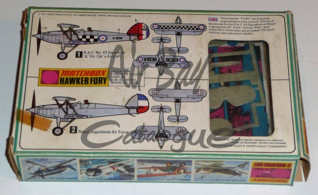 Hawker Fury/Kits/Matchbox - Click Image to Close